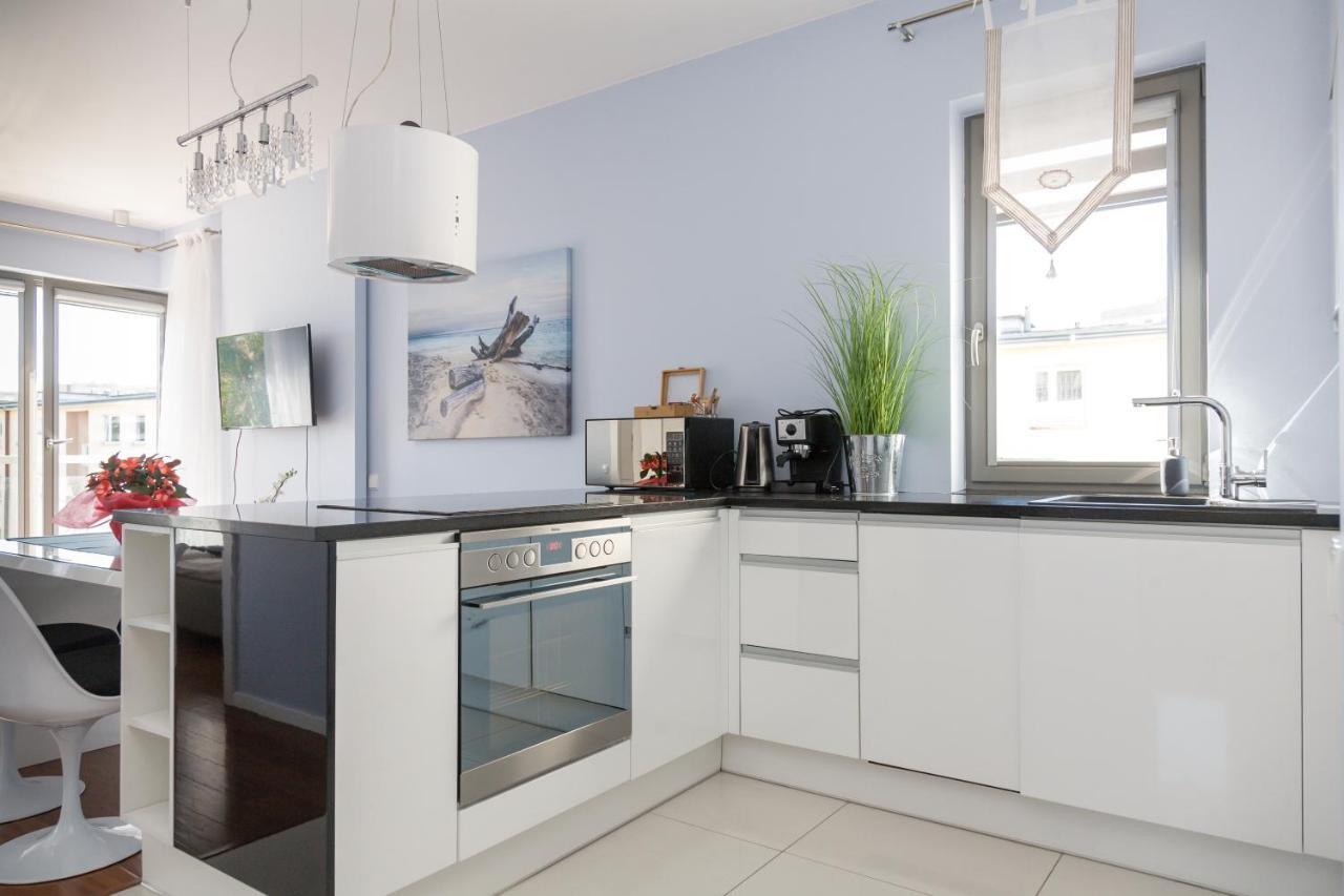 Apartamenty Gdansk EU - Waterlane - Apartament Marina Bagian luar foto