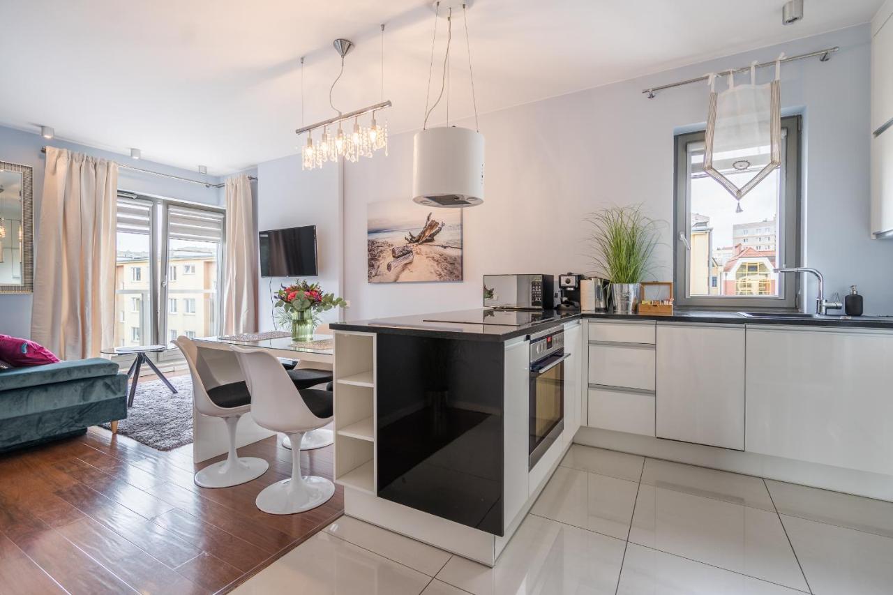 Apartamenty Gdansk EU - Waterlane - Apartament Marina Bagian luar foto